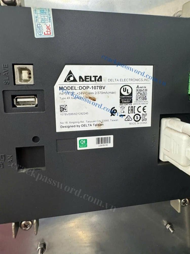 crack password hmi delta